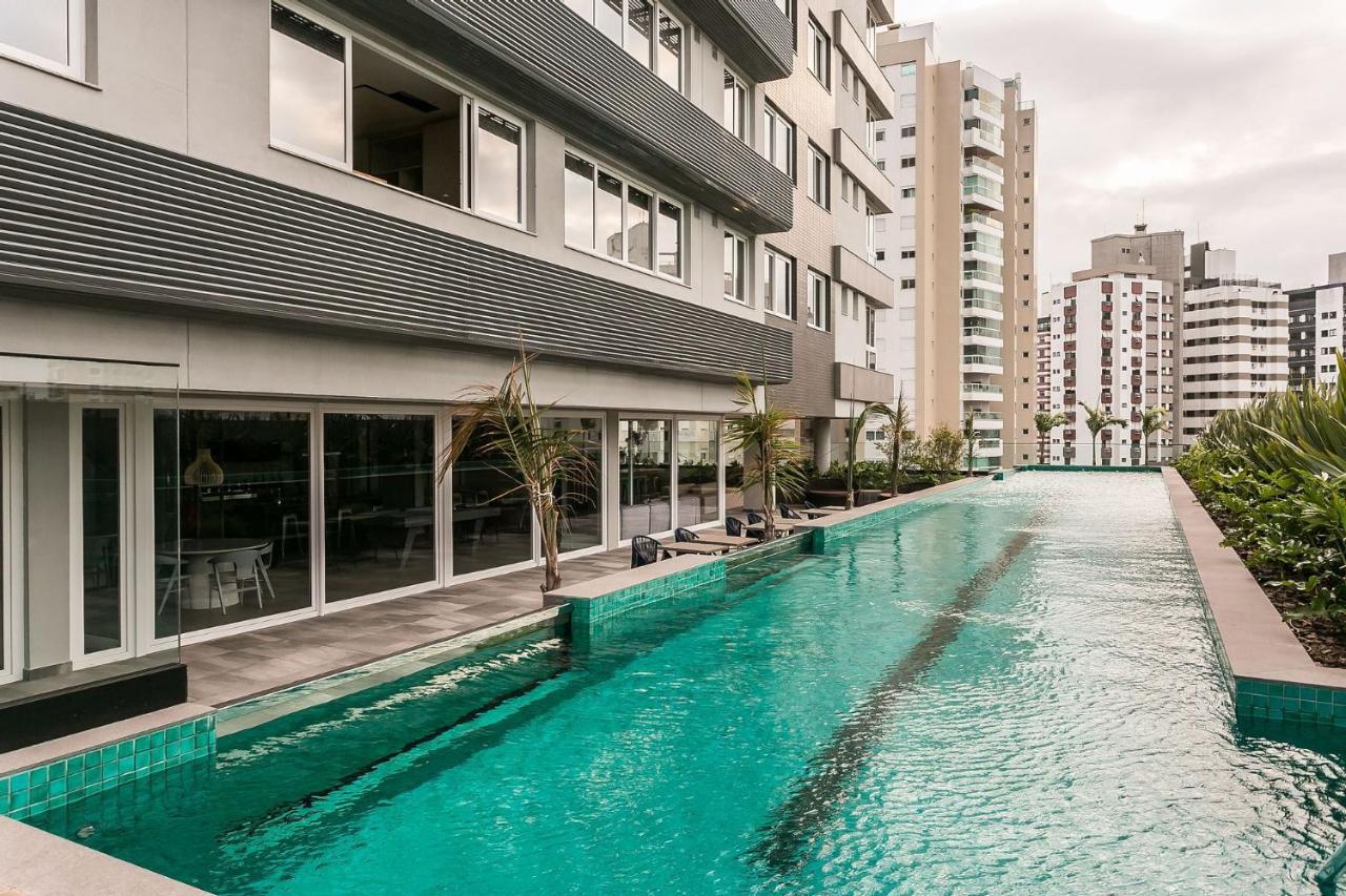 Studio moderno em condomínio com infraestrutura de clube CA04 Florianópolis Exterior foto
